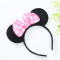 2020 Happy Birthday Party Kopfwege Cartoon Maus Ohren Bow Tiara Mickey Hair Band